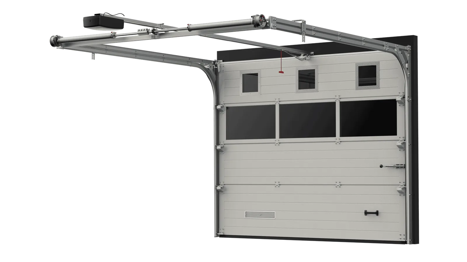 Porte de garage sectionnelle sur mesure